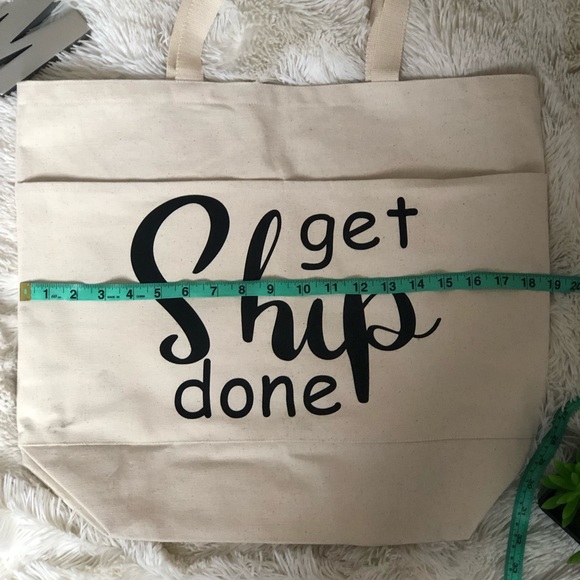Poshswag - (Large) Get Ship Done - Reusable canvas - Picture 5 of 7